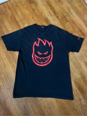 Vintage Y2K 2000s Spitfire Wheels Bighead Skate Shirt